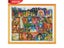 HUACAN Cross Stitch Bookshelf Scenery Needlework Set 14CT 40x50cm Carousel 2