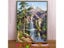 Landscape Tree Printed Water-Soluble Canvas 11CT Cross Stitch DIY Embroidery Carousel 2