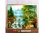 Landscape Tree Printed Water-Soluble Canvas 11CT Cross Stitch DIY Embroidery Carousel 3