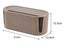 2 PCS Coffee Cable Wire Case Power Plug Socket Storage Organizer Boxes Carousel 3