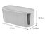 White Cable Wire Management Case Power Plug Socket Storage Organizer Box Carousel 6