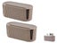 2 PCS Coffee Cable Wire Case Power Plug Socket Storage Organizer Boxes Carousel 1