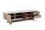 ANTON 1.8M White Concrete on Solid Acacia Wood Entertainment Unit Carousel 3