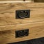 Vienna Oak Telephone Bench Carousel 3
