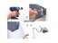 Indoor Outdoor Heavy Duty Wall Mounted Retractable Laundry Line Carousel 1