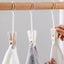 12Pcs Pack Plastic Laundry Clips With Hanging Rope For Towels Socks Carousel 3