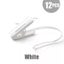 12Pcs Pack Plastic Laundry Clips With Hanging Rope For Towels Socks Carousel 1