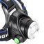 PTN New Rechargeable Waterproof Headlamp Flashlight Sale Sale Carousel 7
