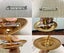 Vintage European-Style Gold Pendant Light - 33cm Carousel 3
