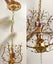 Vintage European-Style Gold Pendant Light - 33cm Carousel 4