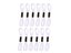 Cross Stitch Embroidery Thread DIY Craft Sewing Accessories 12W 12B Floss Carousel 4