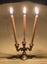 One Bees wax candle 5mm Dia x 100mm Long Carousel 3