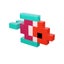 Magnetic blocks/ cubes Carousel 4