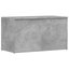Storage Chest Concrete Grey 84X42x46 Cm Engineered Wood Blanket Boxes Carousel 1