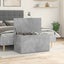 Storage Chest Concrete Grey 84X42x46 Cm Engineered Wood Blanket Boxes Carousel 3
