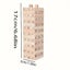 51Pcs Pine Wood Block Stacking Game Set For Kids Adults Jenga Blocks - NEW Carousel 9
