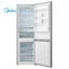 Midea 321L Fridge Freezer Stainless Steel Carousel 2