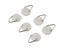 10/60Pcs Invisible Adhesive Plate Hanger Sticky Photo Frame Hangers Without Carousel 2