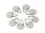 10/60Pcs Invisible Adhesive Plate Hanger Sticky Photo Frame Hangers Without Carousel 4