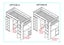 Dallas White King Single Loft Bunk, Desk, Drawers, Wardrobe & Shelving - 2nds Carousel 3