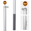 Flagpole 6M Aluminum Kit Carousel 3