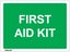 First Aid Label First aid kit label for Workplace or Home EM295 Carousel 1