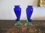 HOGLUND GLASS VASES. LOVELY PAIR. Carousel 4