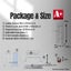 7.5m mobile scaffolding include handrail Carousel 7