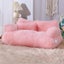 YOKEE Luxury Cat Bed Soft Warm Detachable Washable Non-slip Pet House Carousel 4