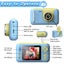 2.4 Inch Children Hd Reversible Photo Slr Camera - Yellow Blue & 8G Memory Ca... Carousel 4