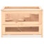 Hamster Cage 60X35.5X42 Cm Solid Wood Fir Oixtin Carousel 4