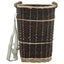 Firewood Backpack With Carrying Belts 44.5X37X50 Cm Natural Willow Xnlkit Carousel 9