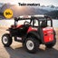 Electric Ride On Car Off Road Jeep Remote 12V Red Kids Ride On Toys Rigo Kids Carousel 4