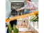 Kitchen Silicone Splatter Screen Foldable Handle Heat-resisting Oil Splash Carousel 6