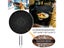 Kitchen Silicone Splatter Screen Foldable Handle Heat-resisting Oil Splash Carousel 4