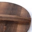 Handmade Fir Anti-scalding Pot/wok Lid Wooden With Hypotenuse Iron Carousel 4