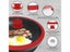 Multi Size Tempered Glass Lid For Pots Pans Cookware With Silicone Rim Carousel 6