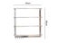 Wall Mount Wire Spool Rack For Home Storage Accessories Carousel 7
