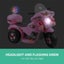 Rigo Kids Ride On Motorbike Motorcycle Car Pink Kids Ride On Toys Carousel 5