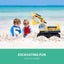 Keezi Kids Ride On Excavator Yellow Kids Ride On Toys Carousel 3