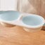 1pc Microwave Eggs Poacher Double-Cup Egg Boiler Kitchen Gadget Hot Spring Egg Carousel 4