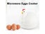 Kitchen Microwave Egg Steamer Chicken Shaped 4 Egg Boiler Cooker Portable Home Carousel 3