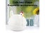 Kitchen Microwave Egg Steamer Chicken Shaped 4 Egg Boiler Cooker Portable Home Carousel 5