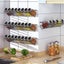 Four-Tier Wall-Mounted Kitchen Spice Rack Carousel 4