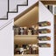 Four-Tier Wall-Mounted Kitchen Spice Rack Carousel 5
