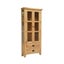 Yes Oak Corner Display Cabinet Carousel 1