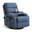 Massage Chair Recliner Chairs Heated Lounge Sofa Armchair 360 Swivel Carousel 1