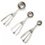 Stainless Steel Ice Cream Scoop Spring Handle Mash Potato Watermelon Ball Scoop Carousel 4
