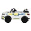 Rigo Kids Ride On Car Electric Patrol Police Toy Cars Remote Control 12V White K Carousel 4