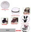 9 IN1 Reversible Baby Pram Stroller Bassinet Shock Absorbers Push Chair- Gray Carousel 3